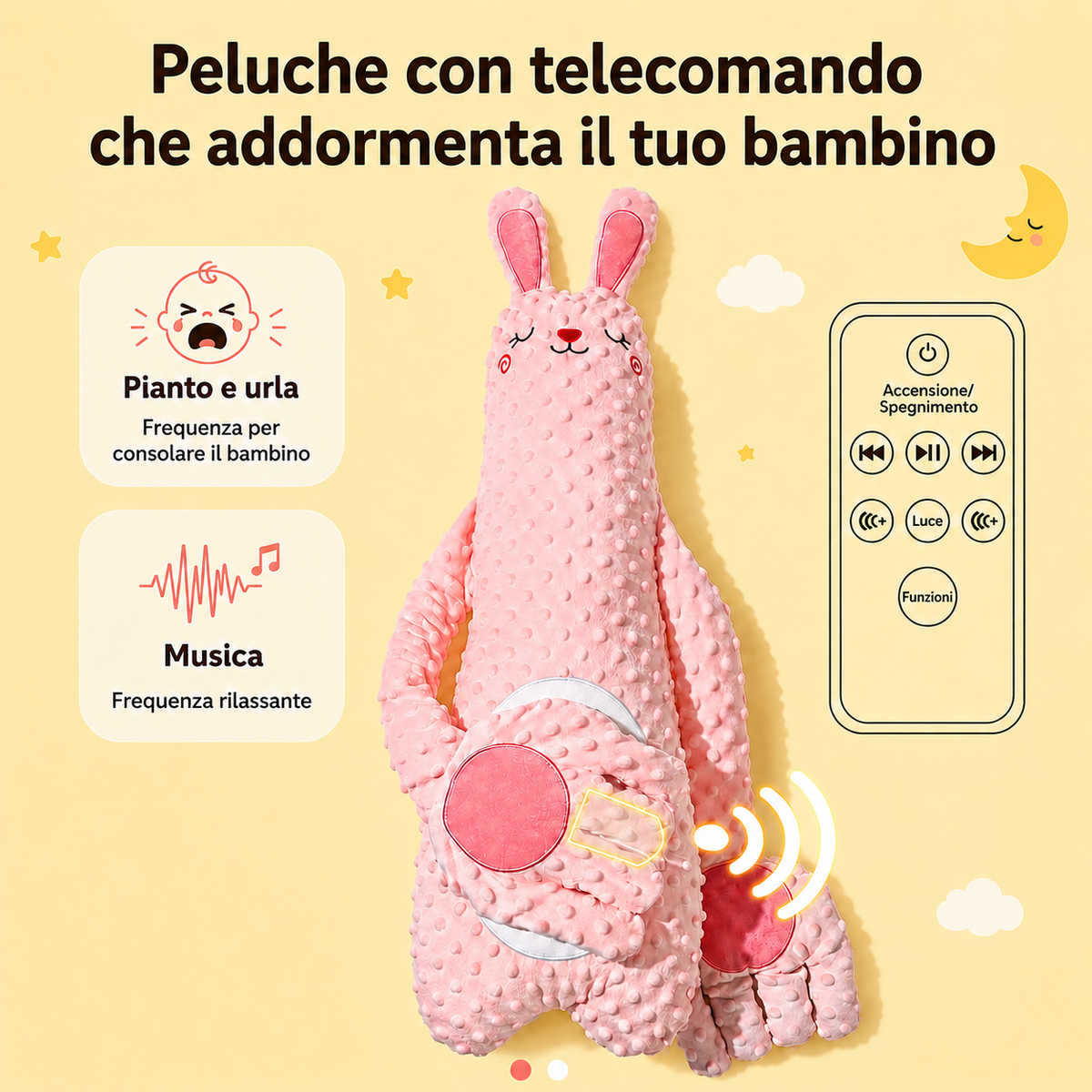 NannaHug™ | Il peluche che coccola il tuo bambino