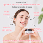 Patch per Occhi in Idrogel con Peptidi e Collagene