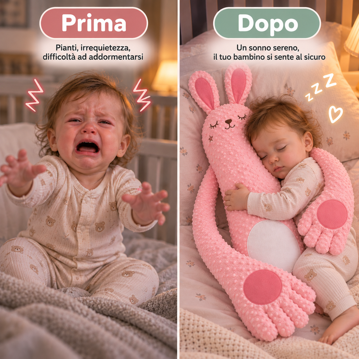 NannaHug™ | Il peluche che coccola il tuo bambino